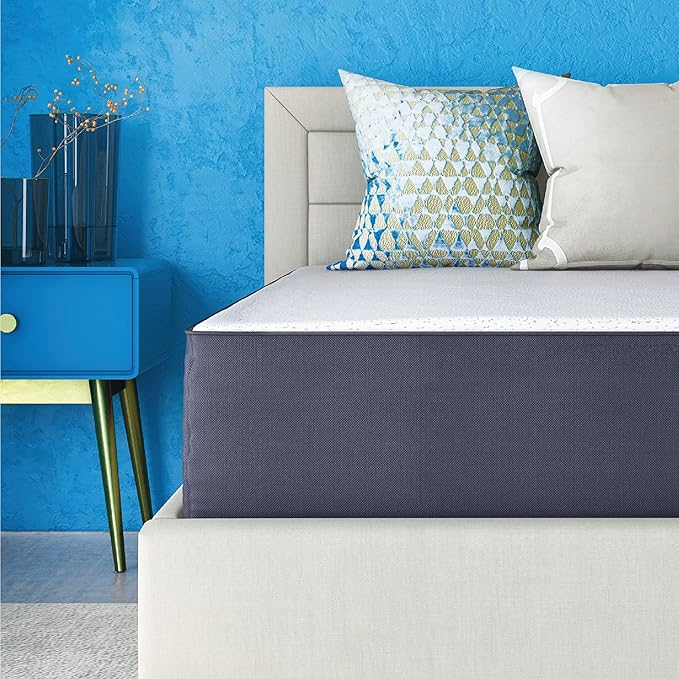 COOL GEL 10 Inch King Mattress Memory Foam Medium Firm, King Size Memory Foam Mattress Cooling, Made in The USA, 10" Depth with Pressure Relief, CertiPUR-US Certified No Fiberglass, CoolGel Bed