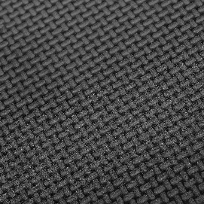 OSALADI 2pcs Extra Thick Garden Kneeling Pads Lightweight Cushion for Gardening Plumbing Painting Yoga and Floor Protection Comfortable Knee Support Mats in Black