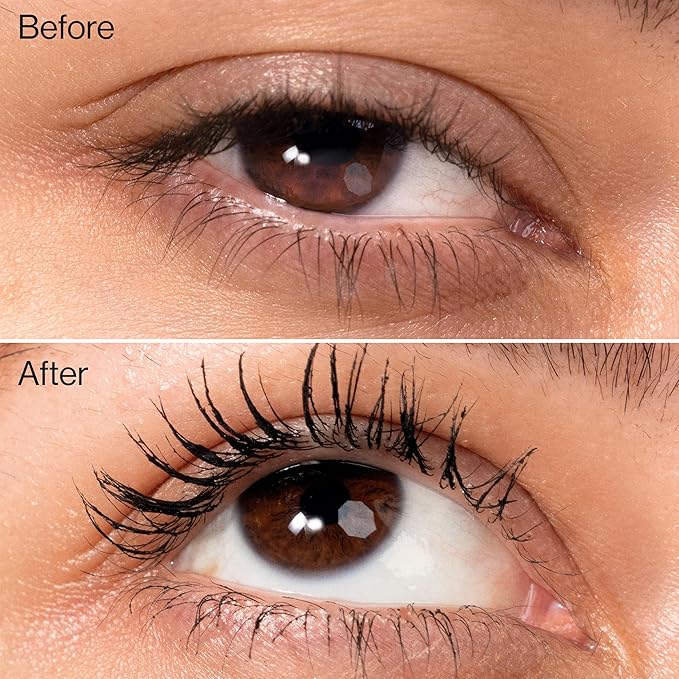 Honest Beauty 2-in-1 Extreme Length Clean Mascara Lash Primer Lengthening Volumizing Cruelty Free Safe for Sensitive Eyes Black .27 fl oz