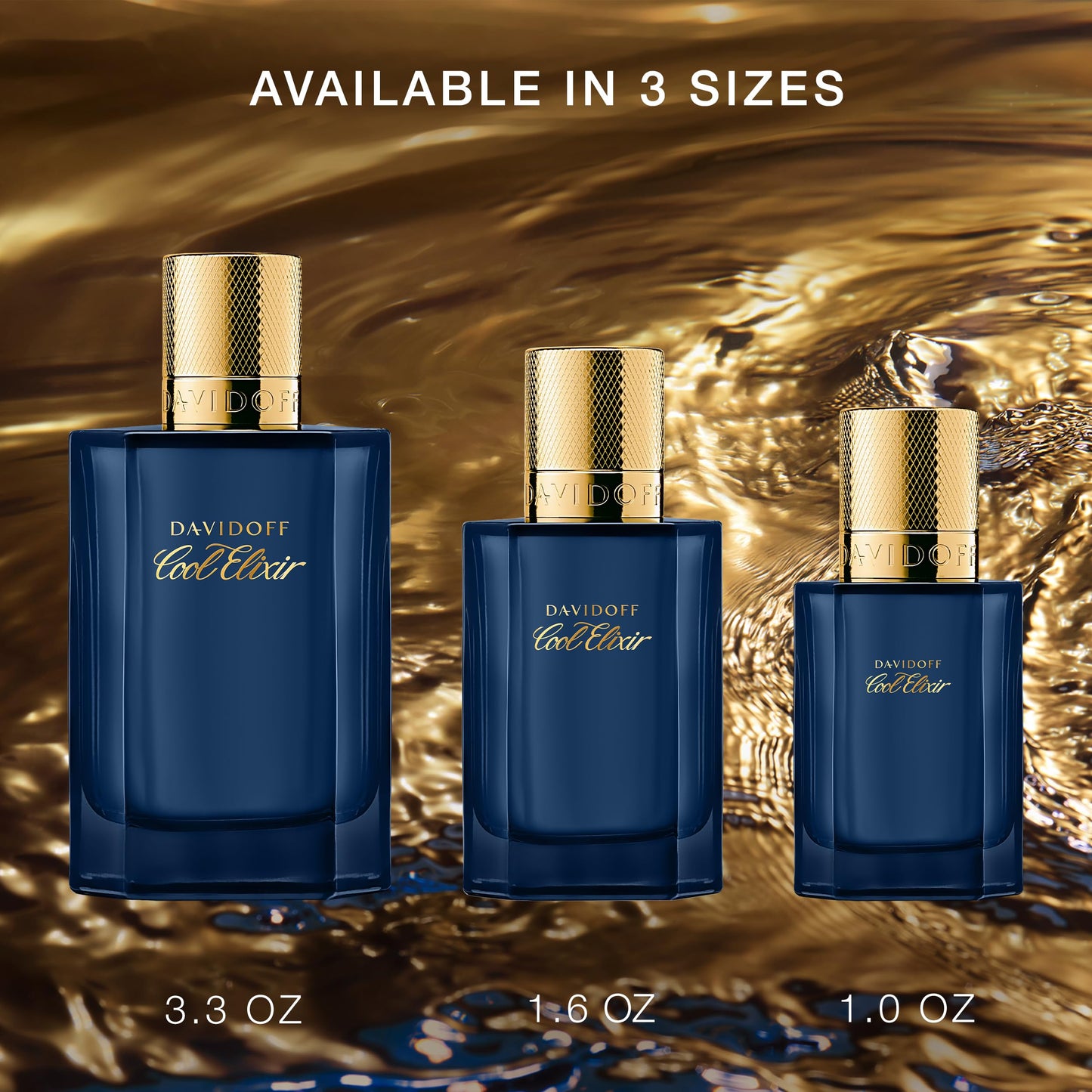 Davidoff Cool Elixir Woody Men's Cologne, 1.67 Fl Oz - Long Lasting Fragrance with Rose Oxide, Lavandin & Oud Accord