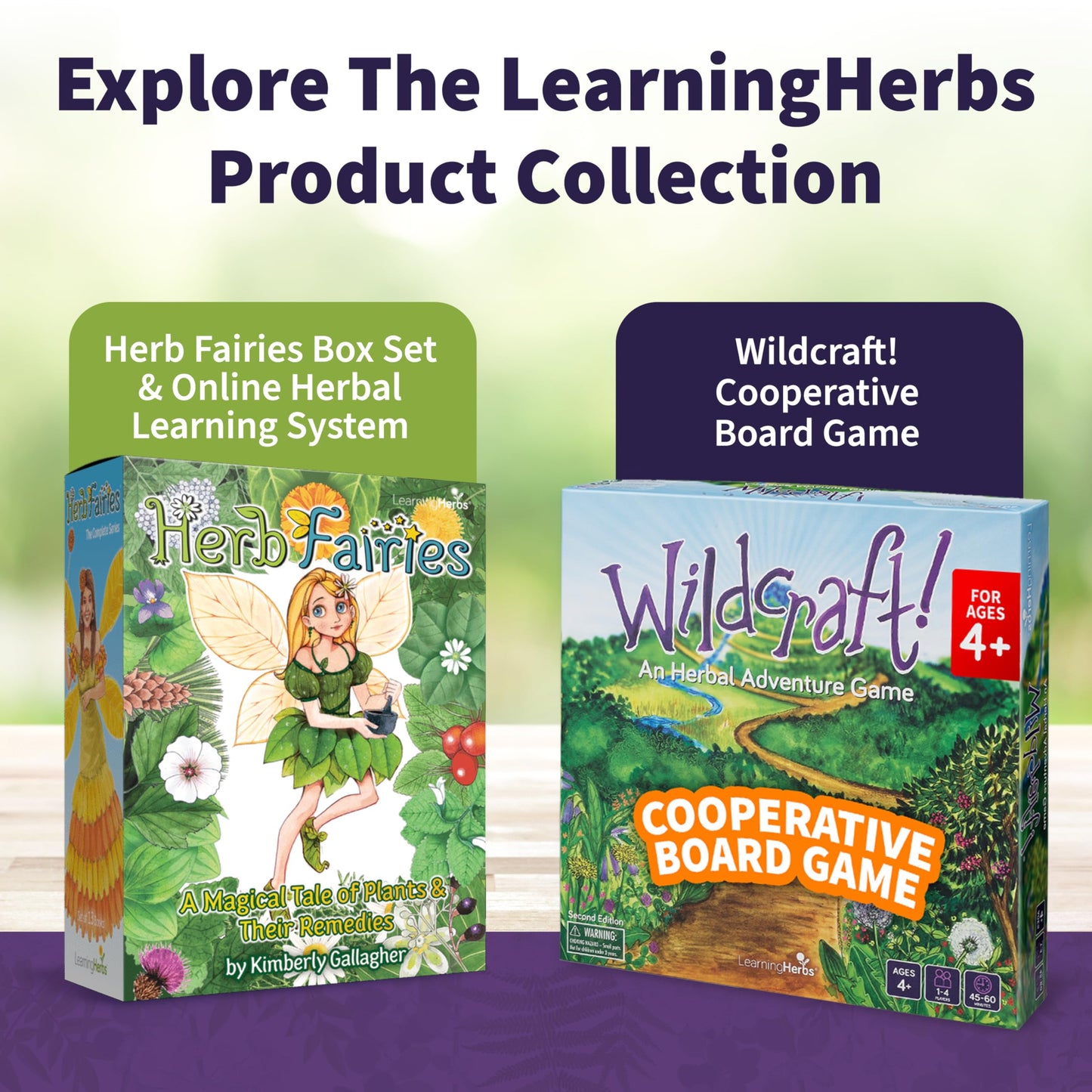 Herb Fairies: 13 Plant Books Set & Digital Learning System - Explore Plants & Healing Herbs Through Engaging & Educational Stories - Includes Audiobooks, Printables, Recipes, Crafts, Puzzles & Games