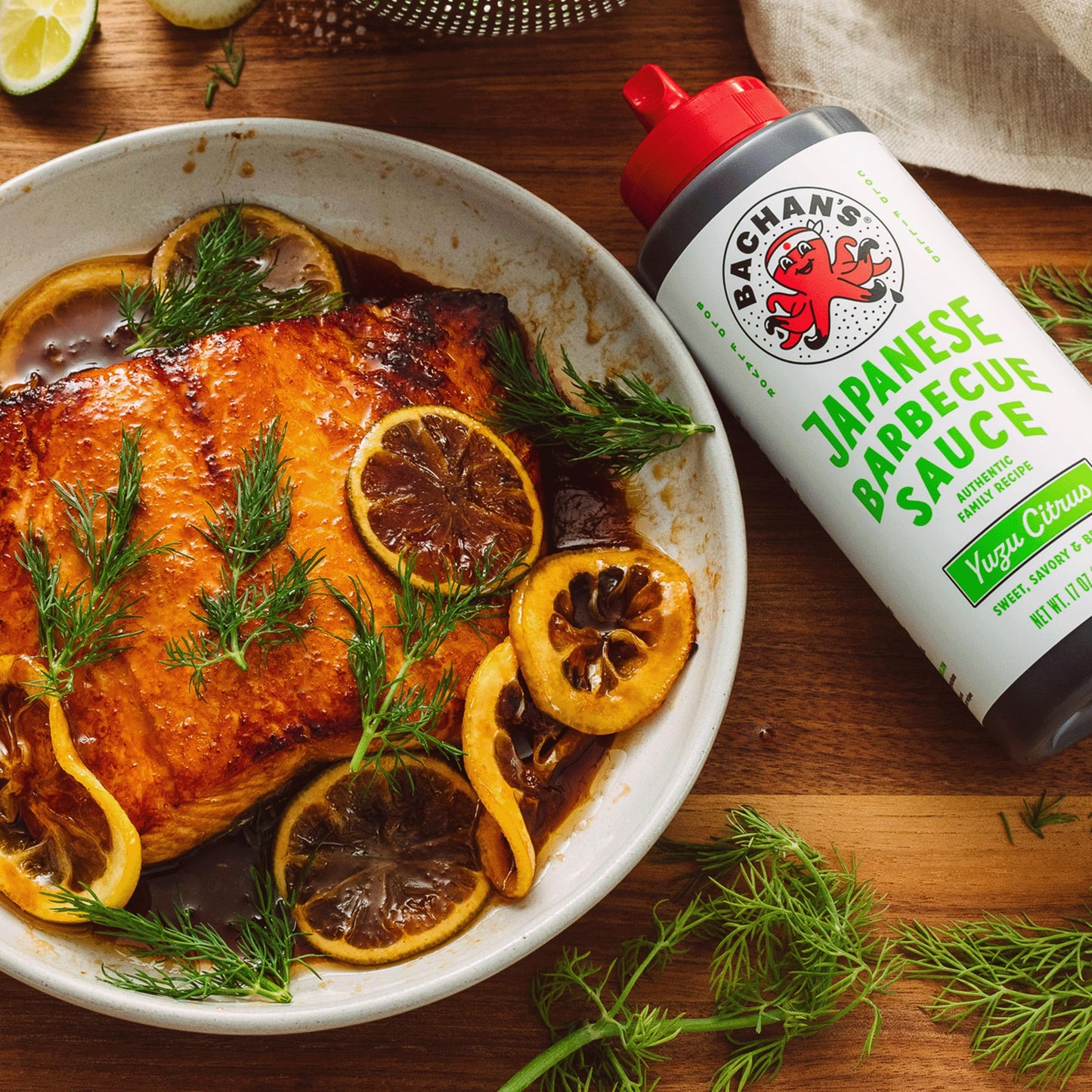 Bachan's Japanese Barbecue Sauce 4 Pack - 1 OG, 1 Spicy, 1 Yuzu Citrus, 1 Sweet Honey Mini - BBQ Sauce for Wings, Chicken, Beef, Pork, Seafood, Noodles, and More. Non GMO, No Preservatives, BPA free