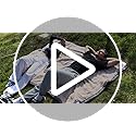 KawaGebo Kamp Outdoor Camping Blanket with Sherpa Lining, Extra Warm Thick Camp Blankets and Puffy Ultralight Soft Poncho ...