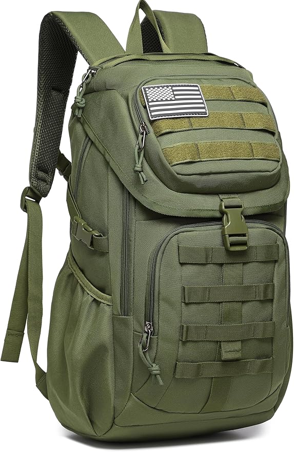 Wotony Tactical Assault Pack Backpack Molle Military Backpack Outdoor Hiking Camping Rucksack Waterproof backpack for men...