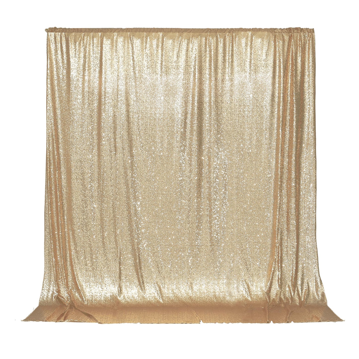 Partydelight Sequin Backdrop Light Gold 6Ftx6Ft Wedding Curtain Special Events Party