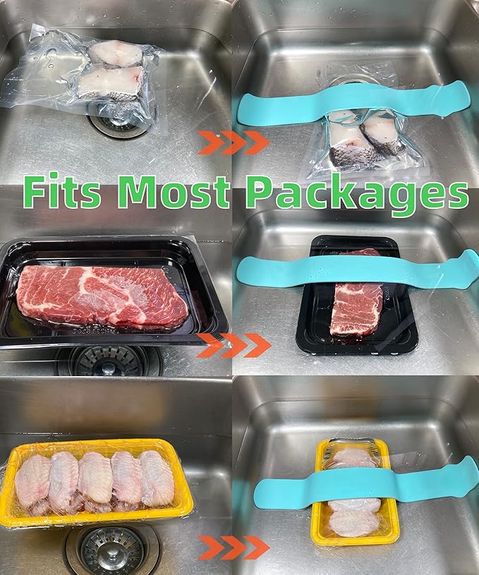 Thaw Belt - Thaws frozen meat Faster & 100% Safer - Thaws in minutes instead of hours
