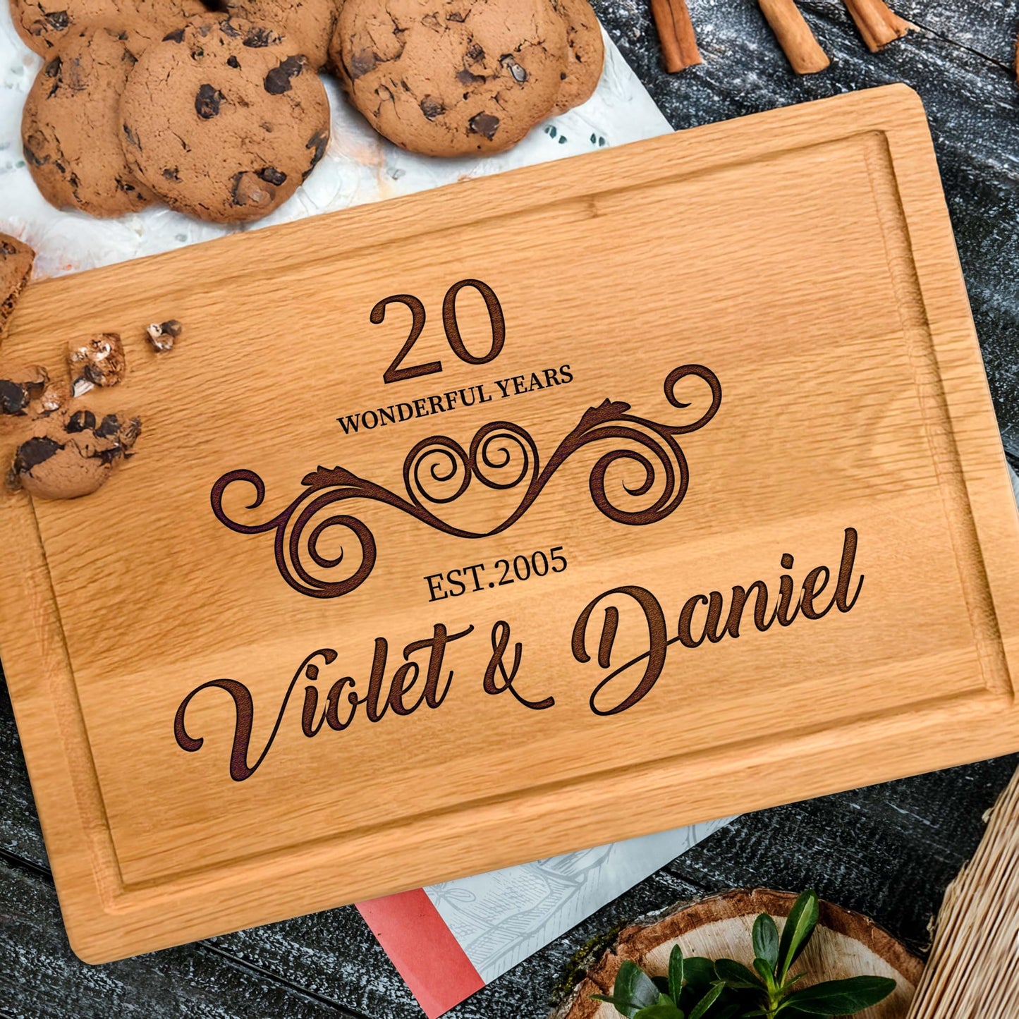 Wedding Gift for Couple 2025, Custom Cutting Boards, Couples Birthday Gifts, Romantic Valentines Gift For Wife, Anniversary, Bridal Shower, Housewarming, New Home and Engagement