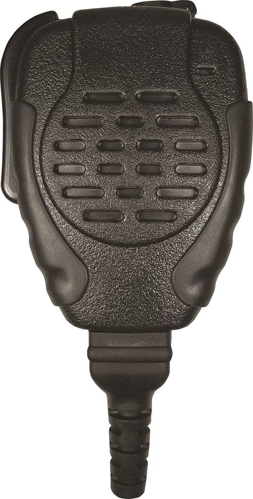 PRYME® SPM-2147 Trooper® IP56 Water Resistant Remote Speaker Microphone w/Noise Reducing Mic and Large PTT Switch - Fits: Harris M/A Com Unity XG-100, XL95, XL185 and XL200 Radios