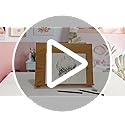 Falling in Art 5-Position Wood Drafting Table Easel Drawing and Sketching Board, 16 1/2 Inches by 12 1/8 Inches