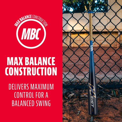 Franklin Sports Metal Youth Baseball Bat - Heist Kids Bats for Ages 8-12 - 2 5/8" Inch Big Barrel - Youth Drop -10 Aluminum Bats - USA Baseball Approved - 26" Inch / 16oz. - Royal 1000