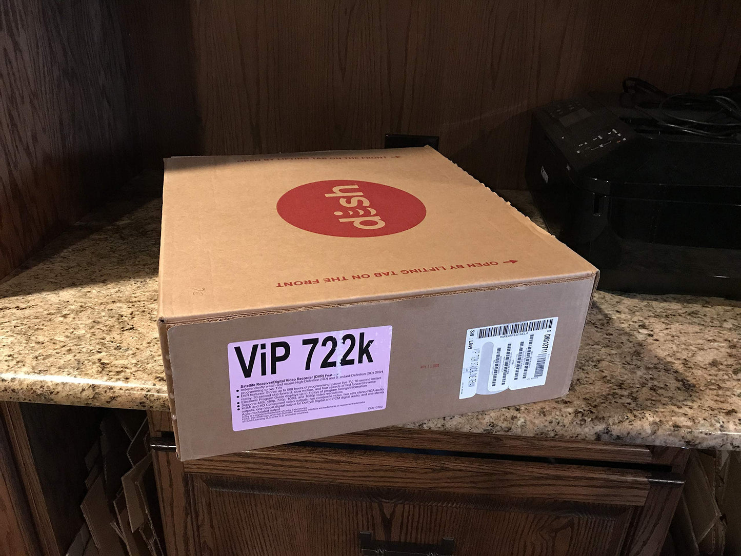 Factory Re-Manufactured Vip 722K Dual Tuner Hd Dvr Dish Network