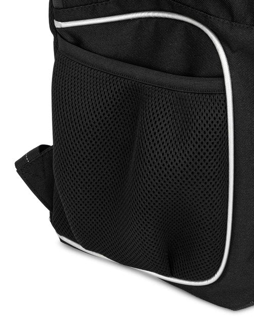 RIP-IT Women's Essentials Volleyball Backpack 2.0 - Mesh Ball Bag Included - Equipment Bag with Separate Shoe Compartment - Black