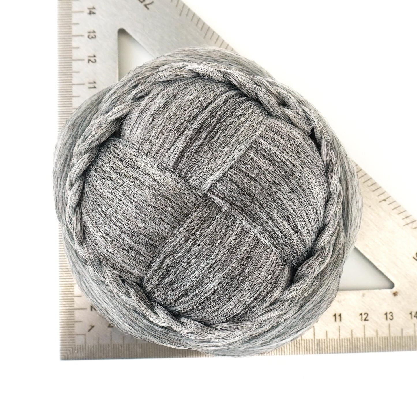 IMISSU Hair Bun Wig - Updo Braided Chignon for Dancers, Donut Hairpiece with Scrunchie, Hair Cover Accessory (Grey)