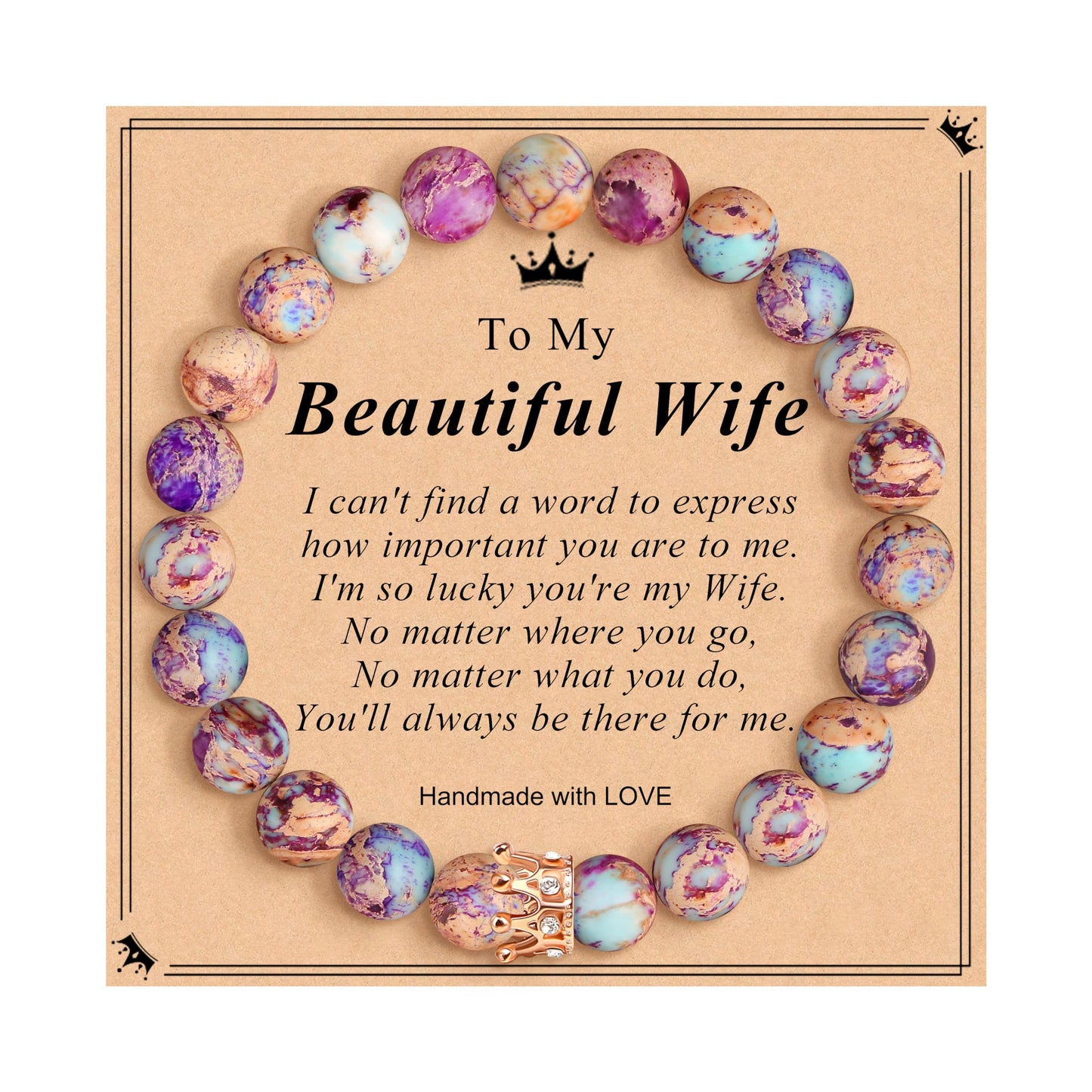 Wifes Birthday Gift Ideas Unique Gifts For Her Christmas Ideas For Women Wife Gift Anniversary From Husband Womens Christmas Gifts Unique Gifts For Her Best Presents For Wife To My Wife Bracelet