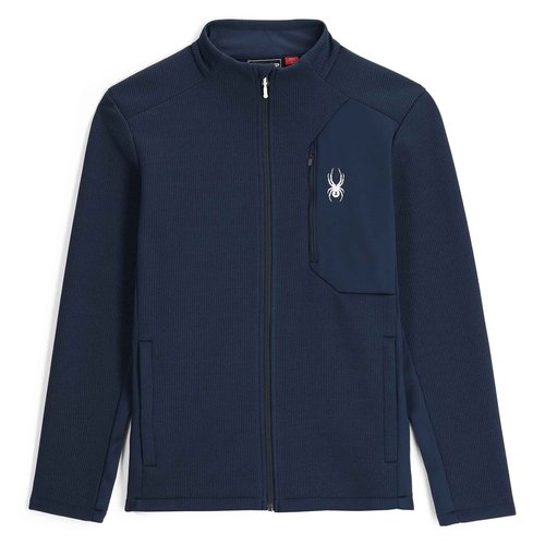 Spyder Men's Bandit Zip Fleece Ski Base Layer Jacket