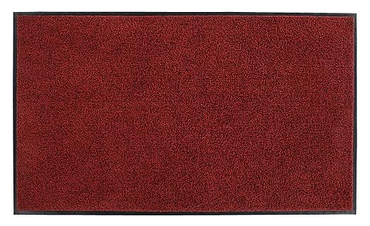 Guardian Platinum Series Indoor Wiper Floor Mat, Rubber with Nylon Carpet, 3'x10', Brown