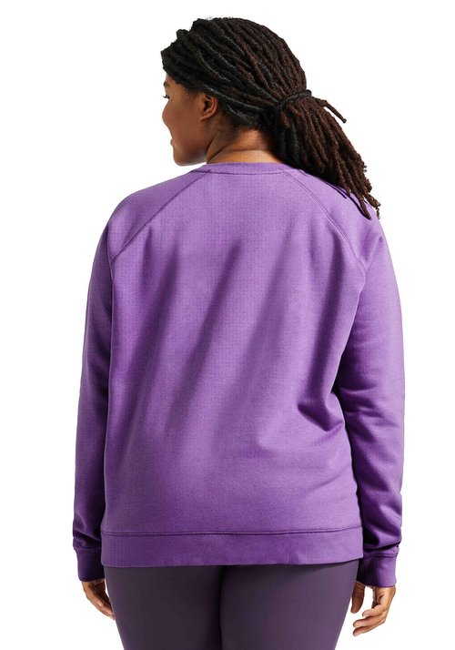 Peloton Crewneck Sweatshirt, Amethyst Orchid, Large
