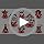 Aodocuto Pink Rose Gold Birthday Decorations Floral Honeycomb Centerpieces for Women Girls, 8pcs Floral Birthday Table Cen...