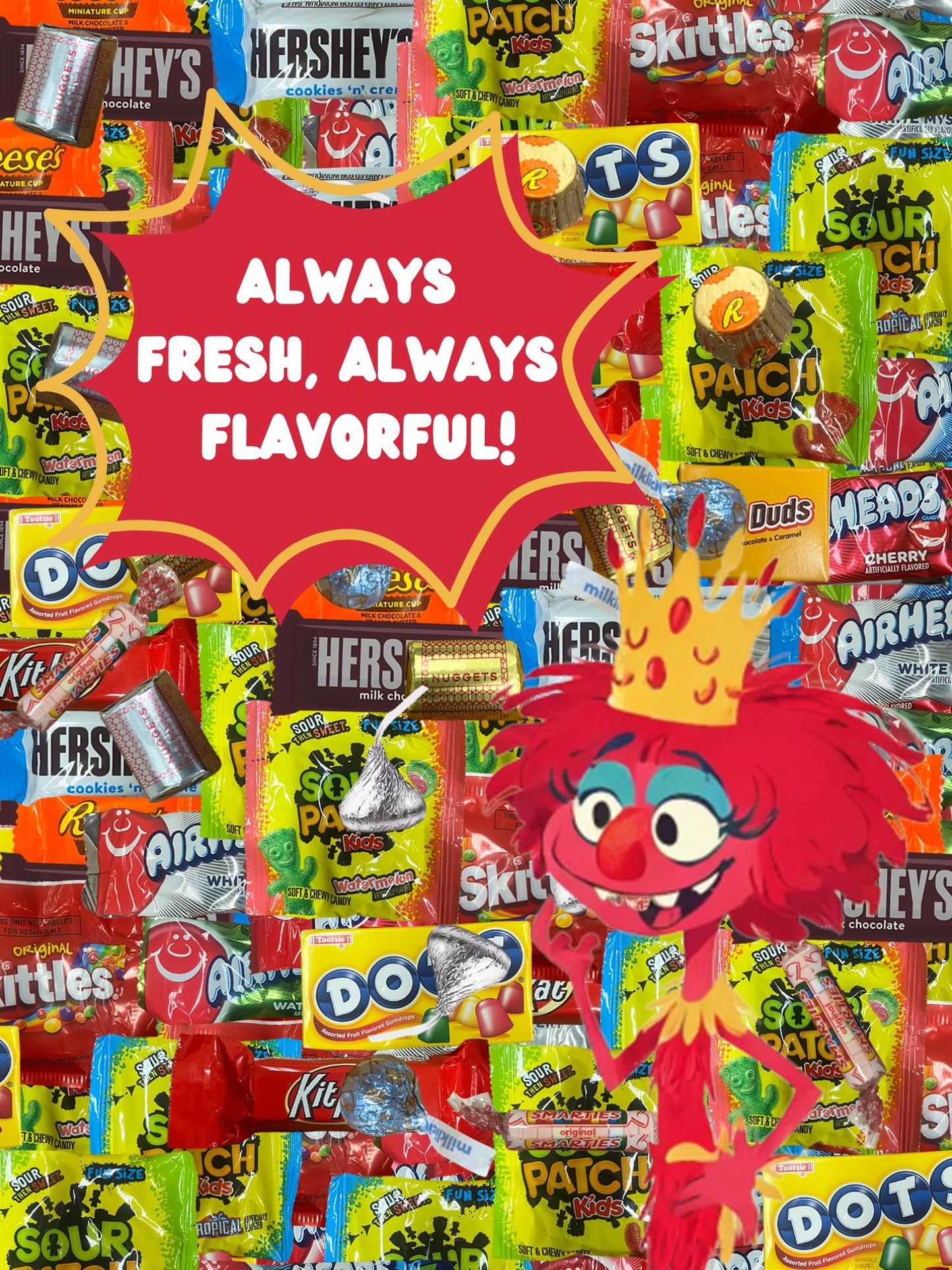 Chocolate and Candy Variety Pack - 2 LB Assorted Chocolate Candy Bulk - Bulk Candy Bag Candy Mix - Easter Candy Bulk Individually Wrapped Candy - Chocolates - Variety Candy Bag