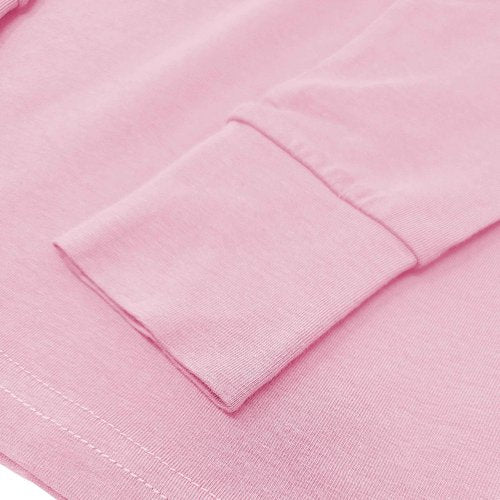 Girls Long Sleeve Performance Tops | All Season Natural Cotton Stretch Color Shirts | Multi Packs Colors