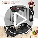 ROVSUN 2 Burner Outdoor Propane Gas Stove 150,000 BTU High Pressure Stand Cooker for Backyard Cooking Camping Home Brewing...
