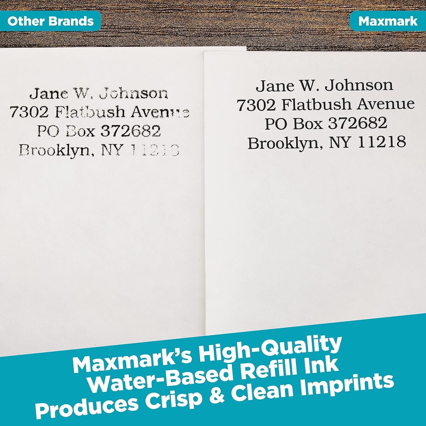 MaxMark Premium Refill Ink for self Inking Stamps and Stamp Pads, Gray Color - 1 oz.