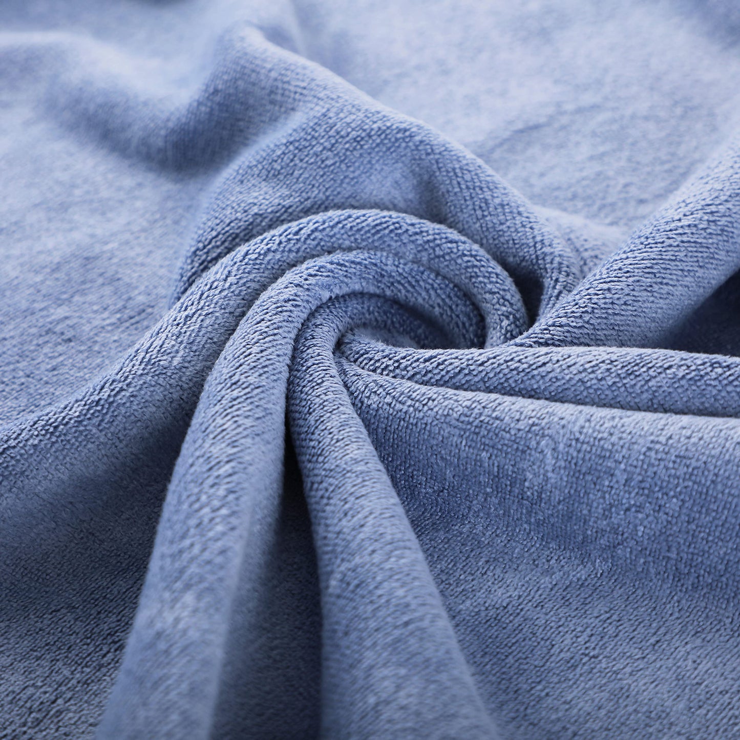 Wuwahold Microfiber Gym Towels Bigger Size Super Soft for Exercise Fitness, Sports, Workout, 380-GSM 15-Inch x 31-Inch Quick-Drying Towels (3 Pack, Blue)