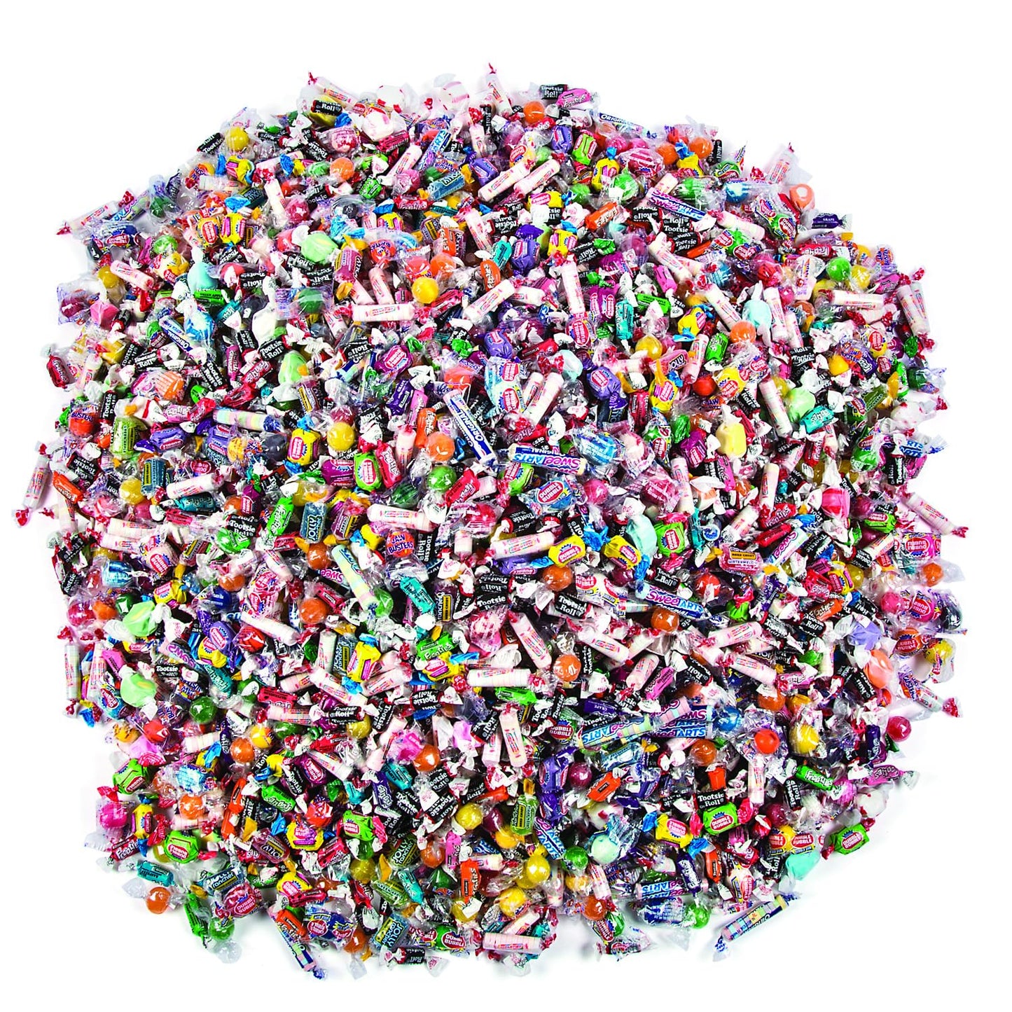 Fun Express Bulk Candy - 30 Pounds - Parade Throws - Wholesale Big Bulk Candies - Individually Wrapped Candies - Schools, Offices, Camps, Claw Machine, Birthdays, Holidays, Halloween