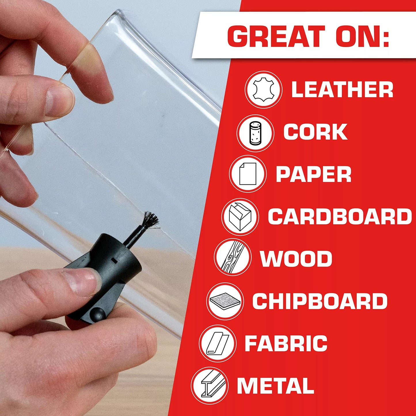 Loctite Super Glue Brush On Liquid, Clear, 0.17 fl oz Bottle, 1 Pack - Superglue for Leather, Wood, Metal, Crafts, & Repair, Cyanoacrylate Adhesive Instant Glue, Quick Dry