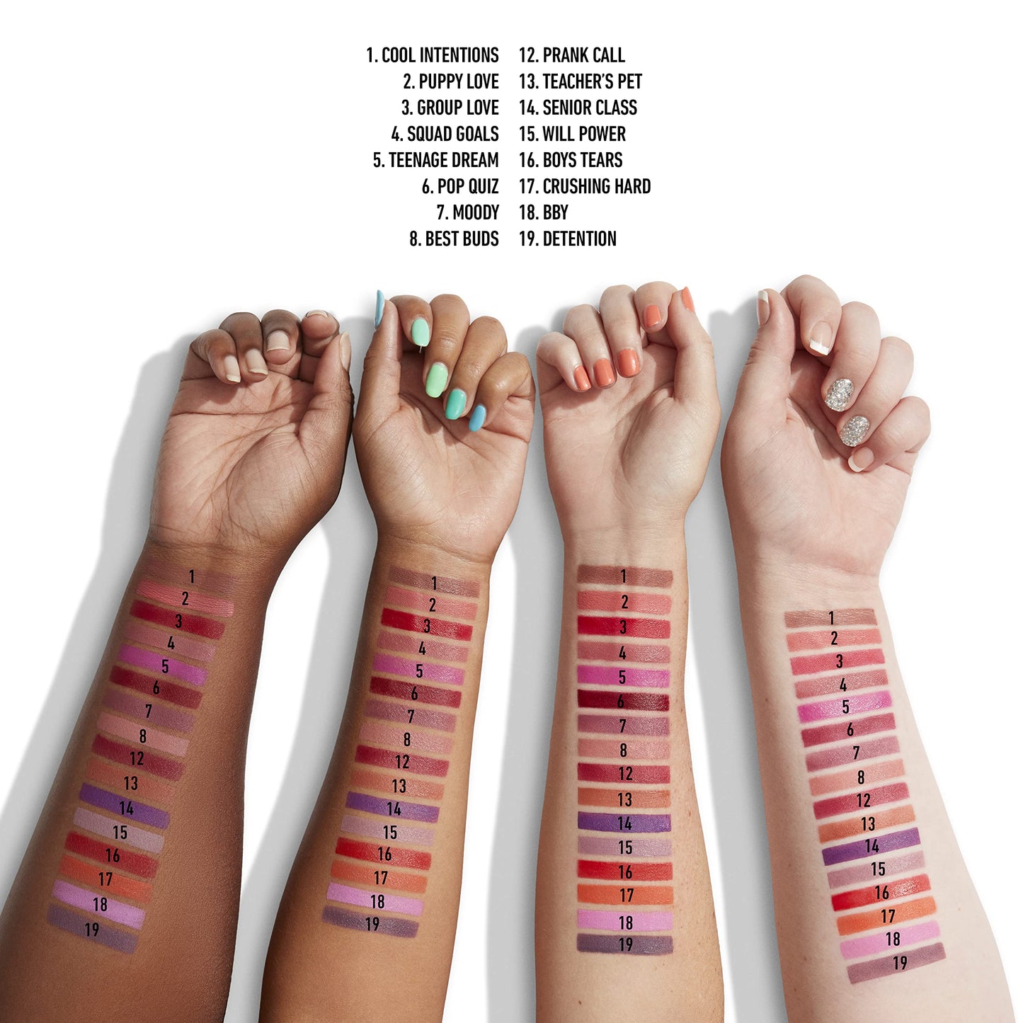 NYX PROFESSIONAL MAKEUP Powder Puff Lippie Lip Cream, Liquid Lipstick - Detention (Deep Plum)