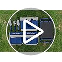 KVR Garden Kneeler and Seat Set 2025 Upgraded - Heavy Duty Foldable Bench Chair with 3 Tools & 2 Tool Pouch + Multi-Purpos...