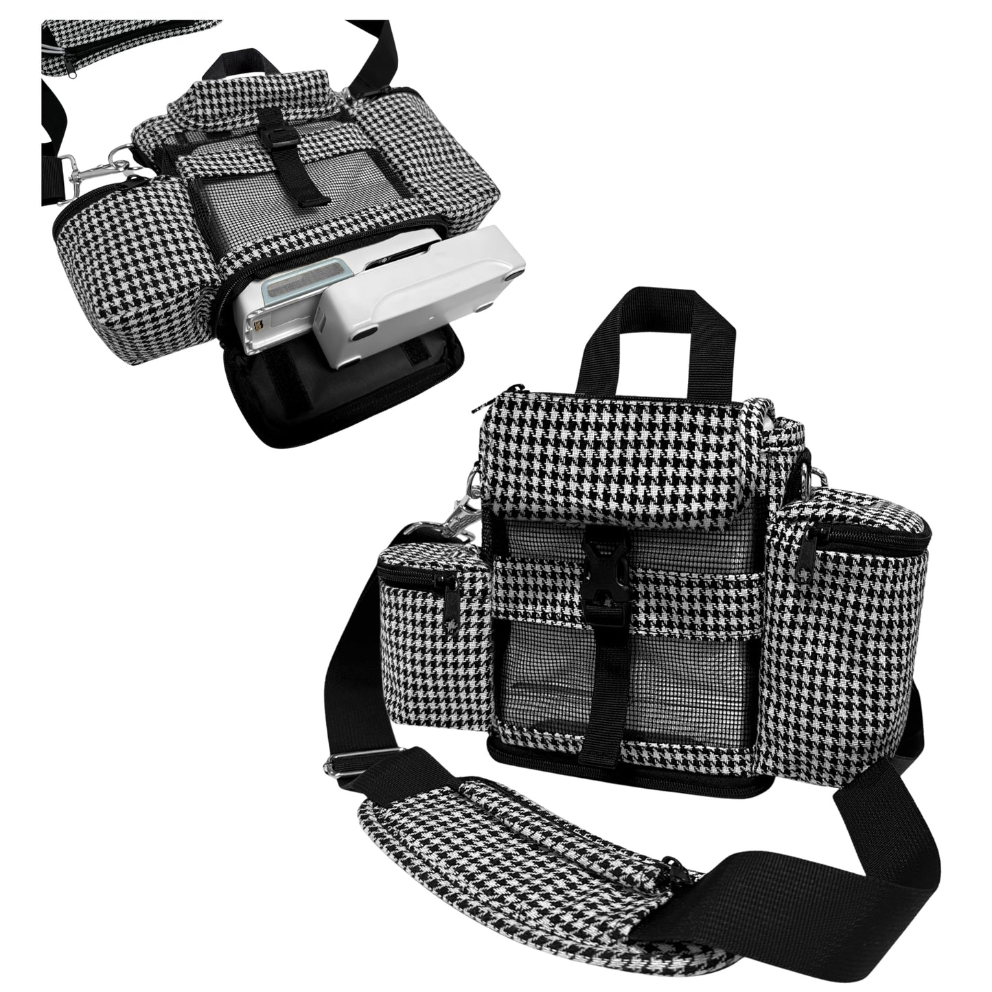 Carry Bag Fit for Inogen One G4/Inogen Rove 4 ONLY, Lightweight Purse/Crossbody Bag with Carry Strap, Room for Extra Battery, Pockets for Phone, Keys, Credit Cards, Zippered Bottom