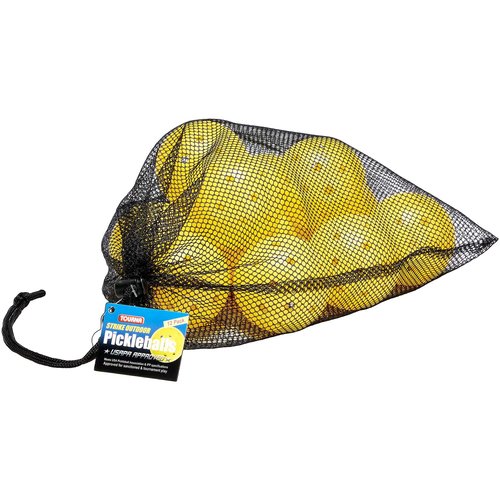 HEAD Flash Pickleball Pack + Tourna Strike Outdoor Pickleballs