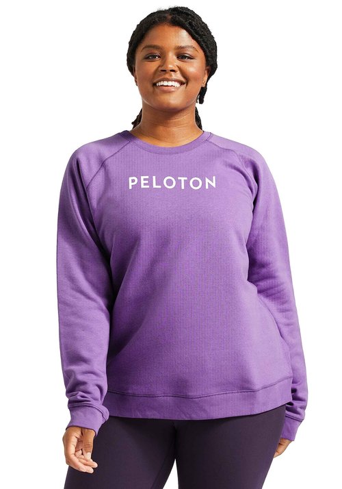 Peloton Crewneck Sweatshirt, Amethyst Orchid, Large