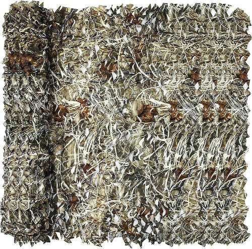 FullLit Camo Netting, Camouflage Netting, 20ft×20ft Hunting Blind Camo Net, Army Party Decorations, Sunshade Fence Nets, Camo Mesh, Great for Camping, Shooting, Photograph, Car Cover, Outdoor