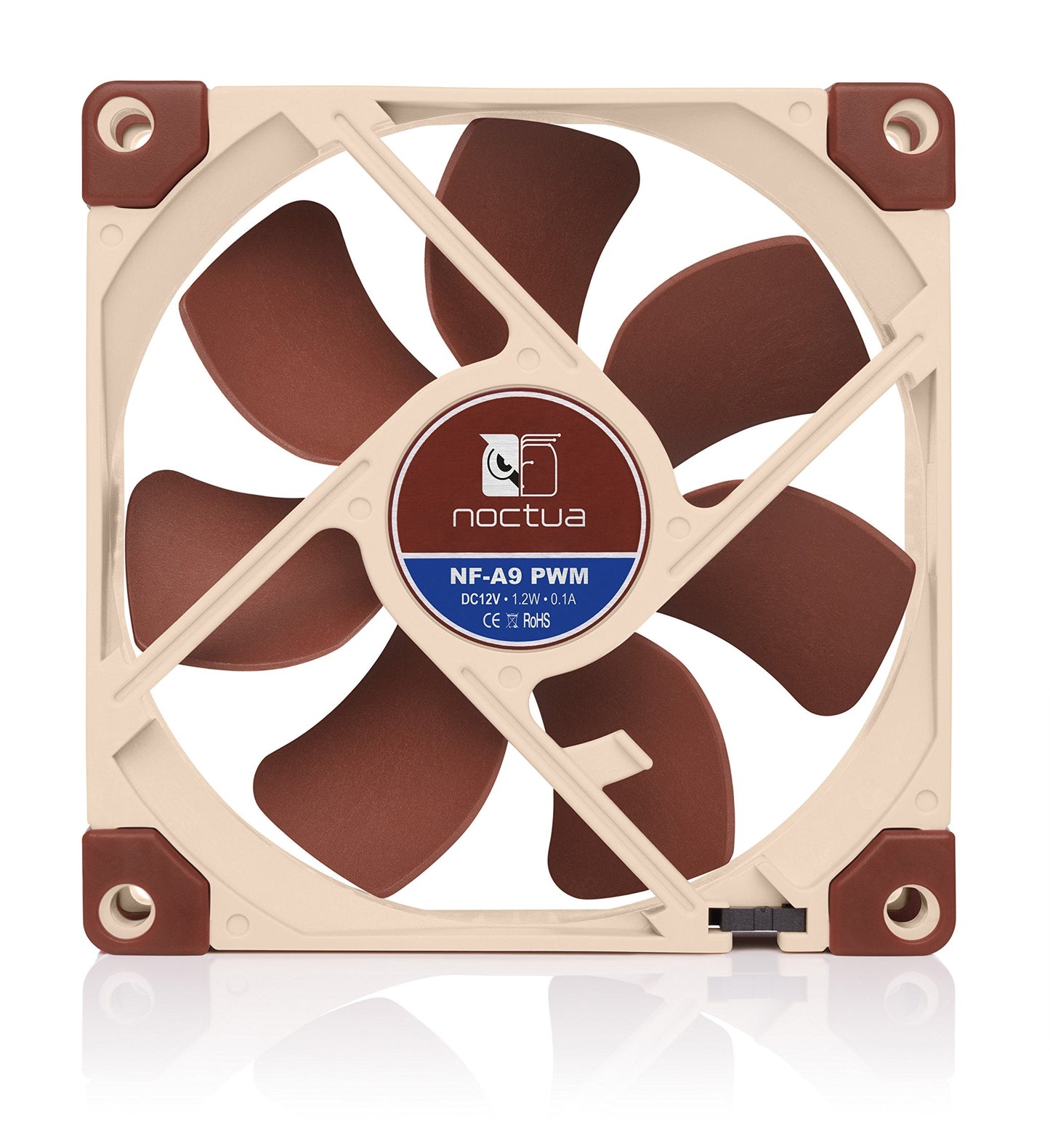Noctua Nf-A9 Pwm, Premium Quiet Fan, 4-Pin (92Mm, Brown)