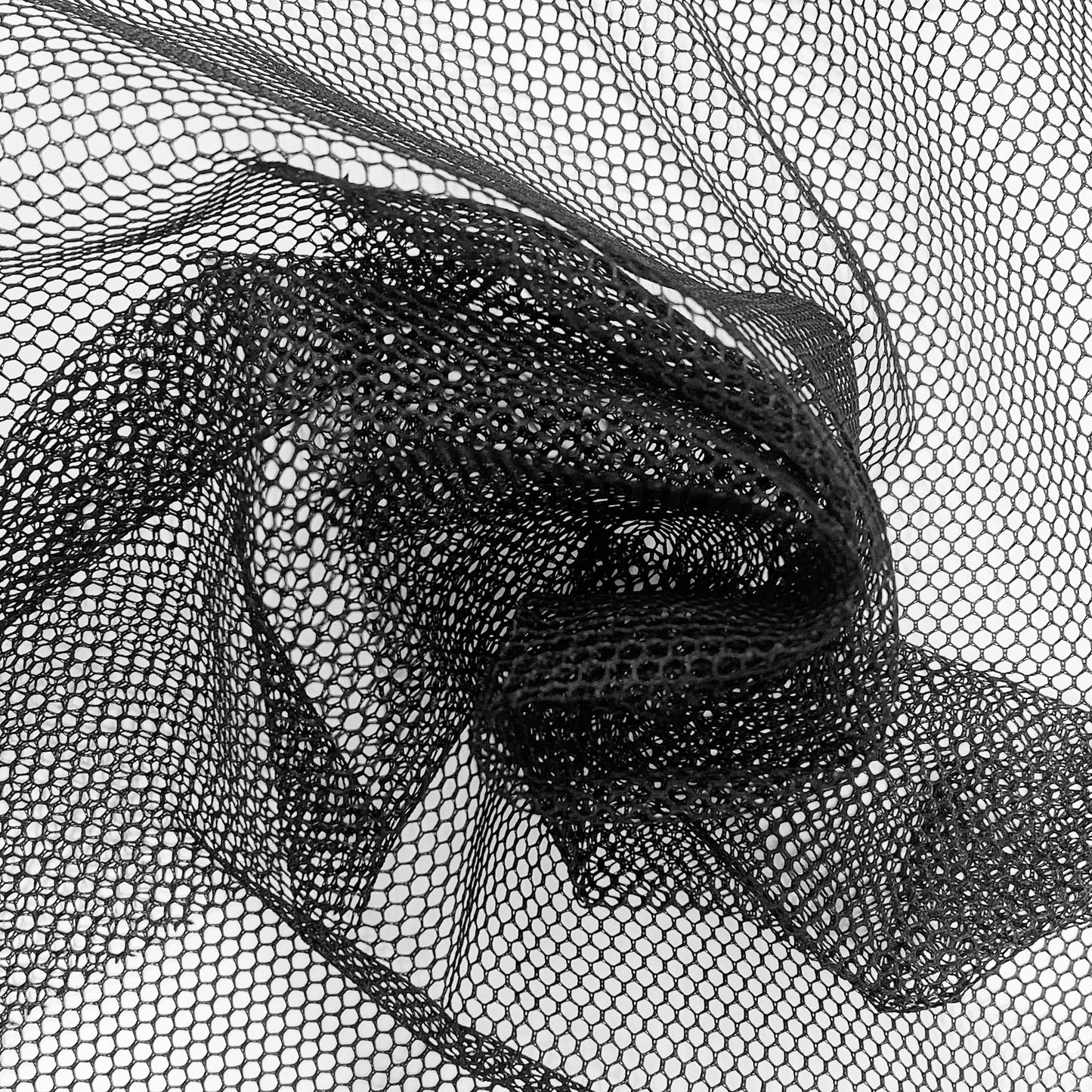 DONNA Deluxe Soft Weaving Net – Olive Oil + Vitamin E Treated Hair Net for Sew-In Weave, 17.5” x 26” Size, Fits Contour of Scalp, Triple Helix Structure for Strong Hold & Natural Look, Black