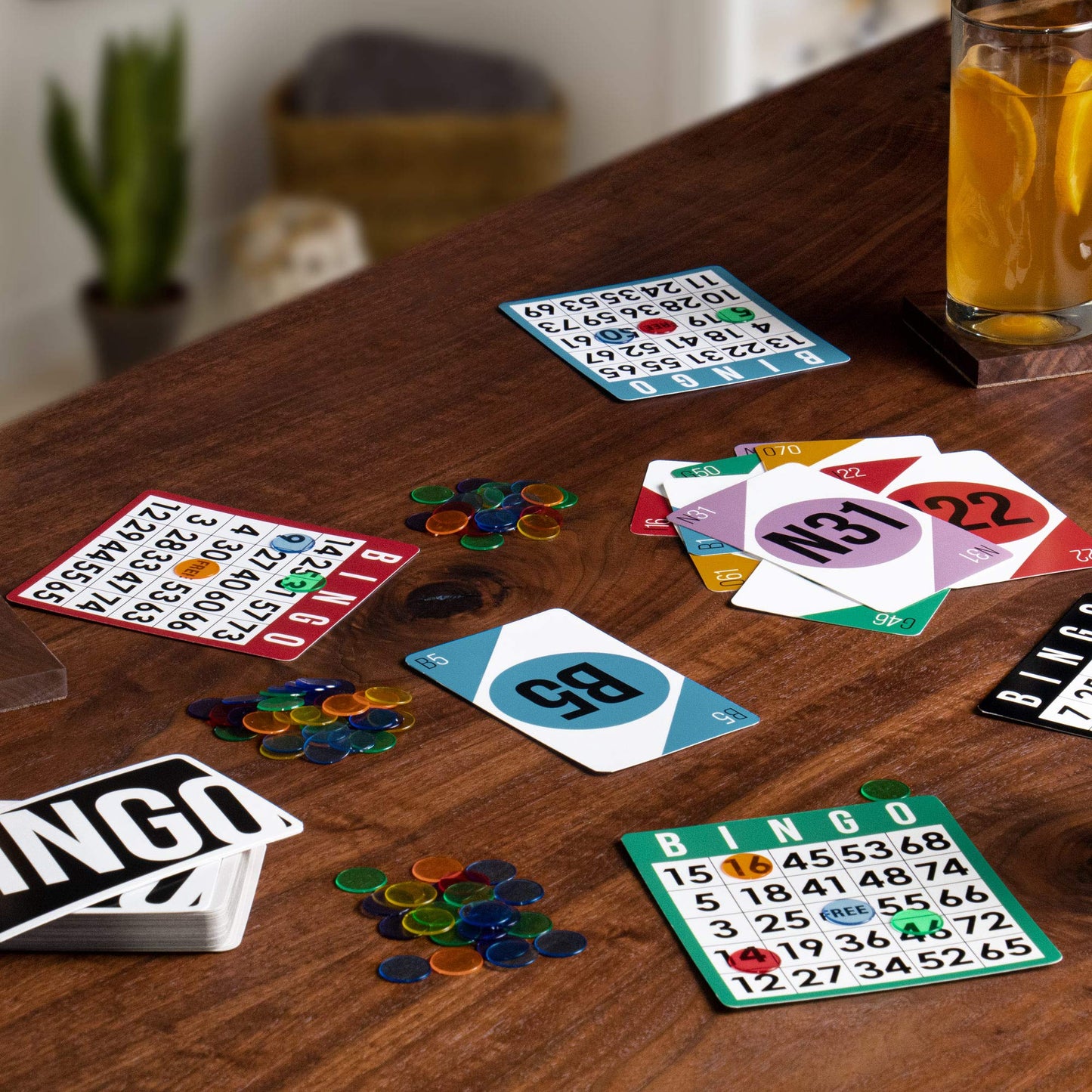Royal Bingo Jumbo Calling Cards - Pack of 84 - High Visibility, 5.25" x 3.75" per Card-Replacement for Raffle and Balls