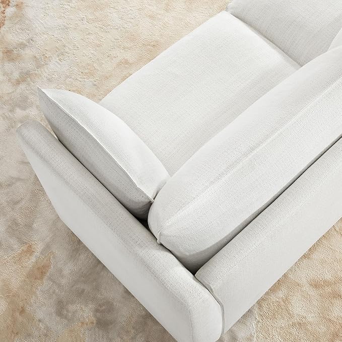 CHITA Luxury Oversized 114" L-Shaped Sectional Sofa Couch, Premium Down Filled Cloud Modular Sectional with 2 Storage Ottomans, FSC Certified, 5 Seat for Living Room, Cream