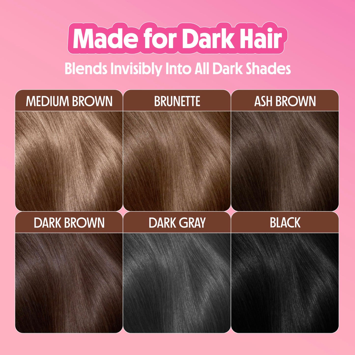 Not Your Mother's Clean Freak Dark Hair Dry Shampoo Powder (2-Pack) - .85 oz Each - Non-Aerosol Powder Absorbs Oil and Refreshes