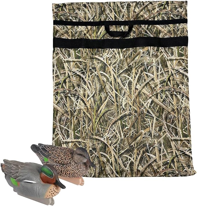 Hunting Gear Bag - Rugged Camouflage Decoy Pouch with Large Capacity Dry Backpack for Outdoor Survival, Hunting, Backpacki...