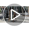 Chezerra A Frame Chalkboard Sign, 40"x20" Extra Large Sidewalk Chalk Board, Wooden Standing ChalkBoards Set with Markers, ...
