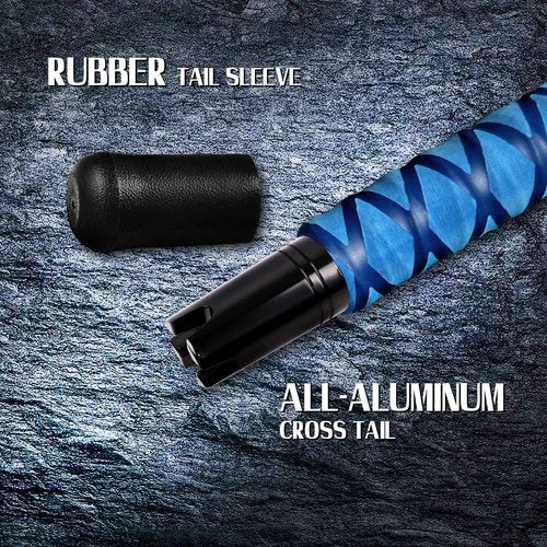 Fiblink Saltwater Fishing Rod 1 Piece Trolling Rod Deep Drop Sea Roller Rod Big Game Conventional Boat Heavy Duty Fishing Pole (5'6",120-200lbs)