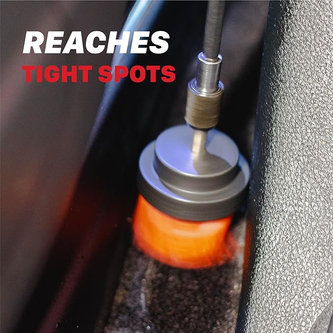 Maxshine Universal M8 Medium-Duty Drill Brush for Upholstery & Carpet (5”) | Power Scrubber Attachment for Car Detailing, Leather, Fabric & Home Cleaning | Deep Cleaner Removes Stains & Grime
