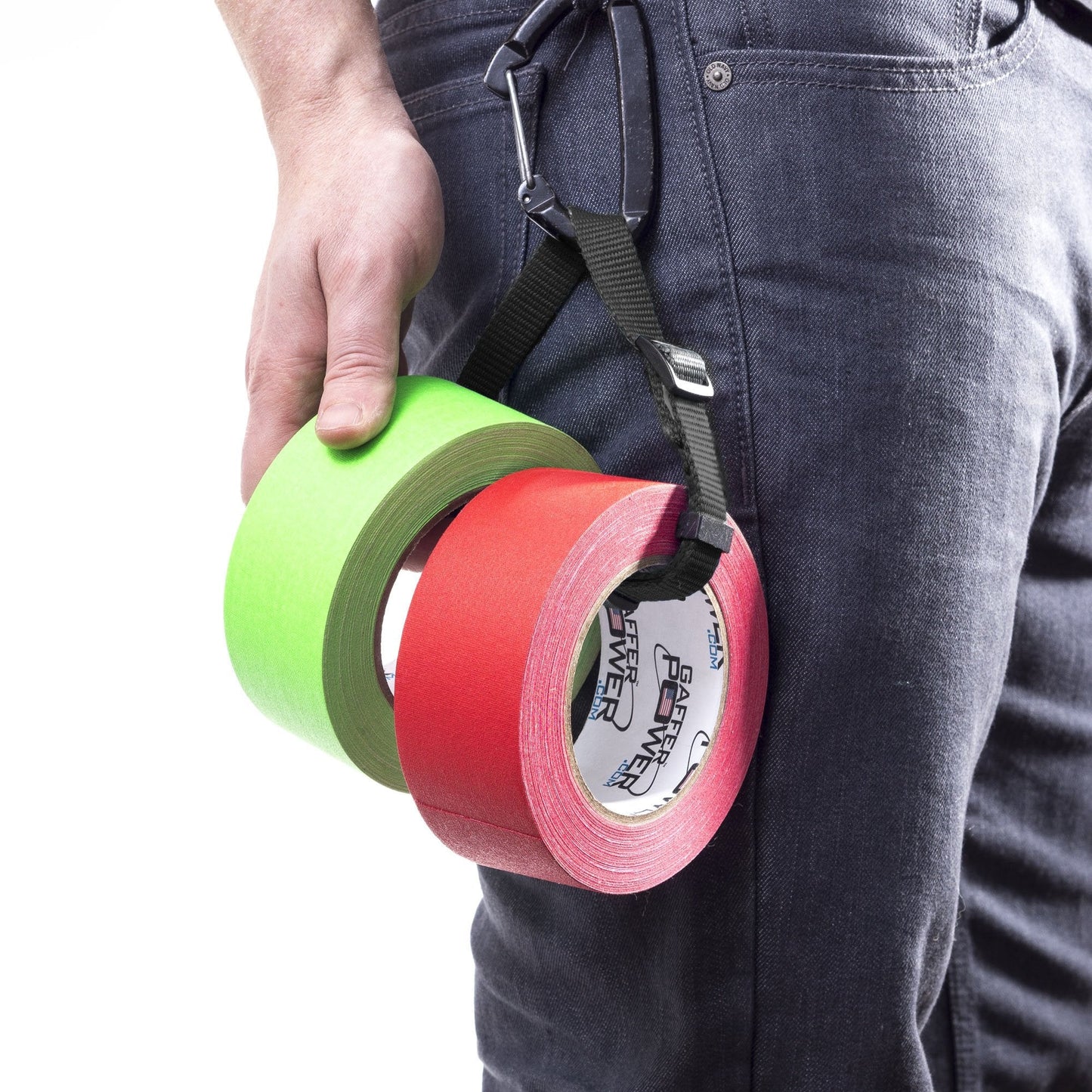 Gaffer Power Real Professional Premium Grade Gaffer Tape Made in The USA | No Residue Heavy Duty Gaffer's Tape | Floor Markings | Labelling |RED 2 in X 30 Yds