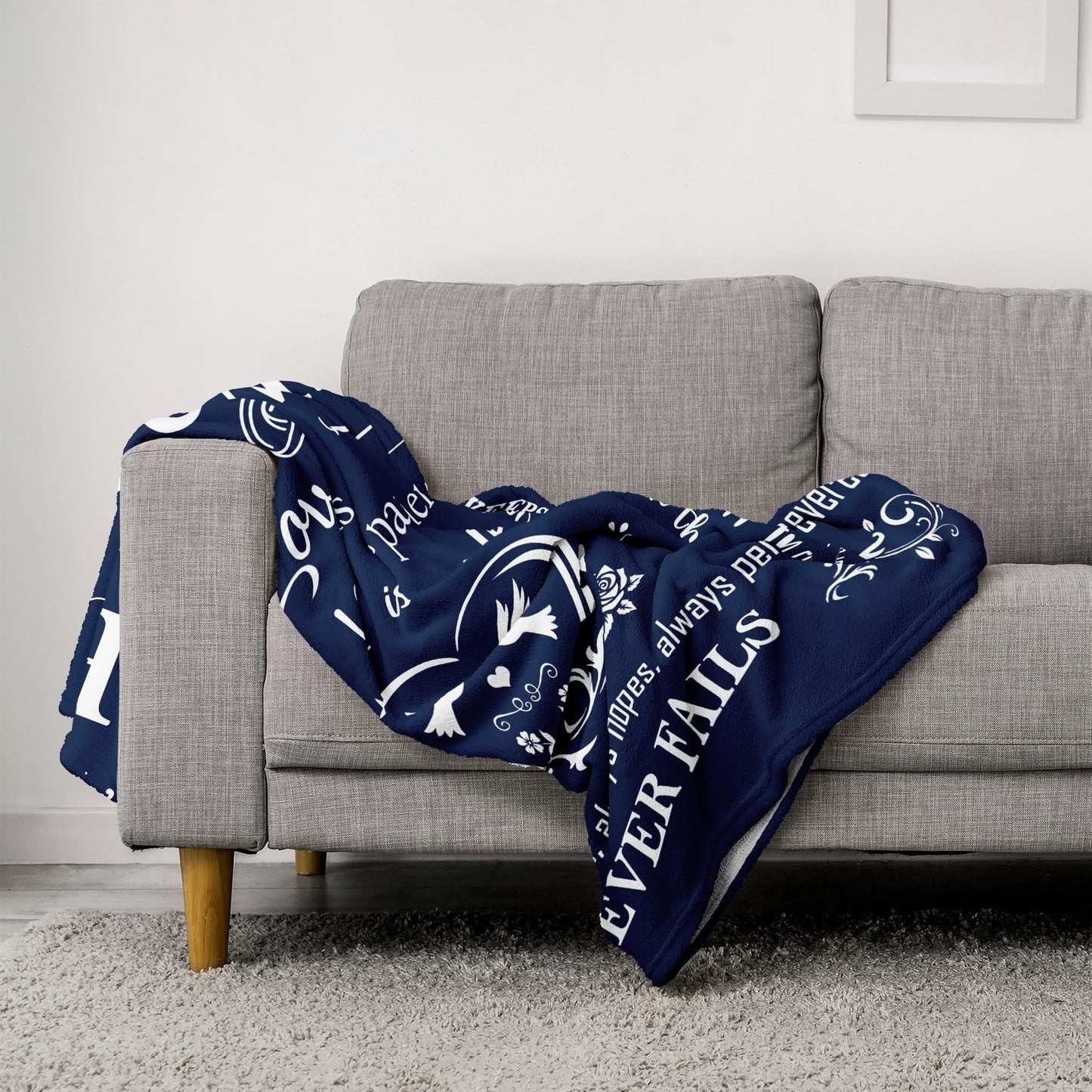 Basiole Wedding Gifts for Couples 2025, Bridal Shower Gifts for Bride to Be, Anniversary/Wedding Registry/Marriage Gifts for Newlyweds Couple Bride Groom Husband Wife, Mr and Mrs Blanket 50"X60"