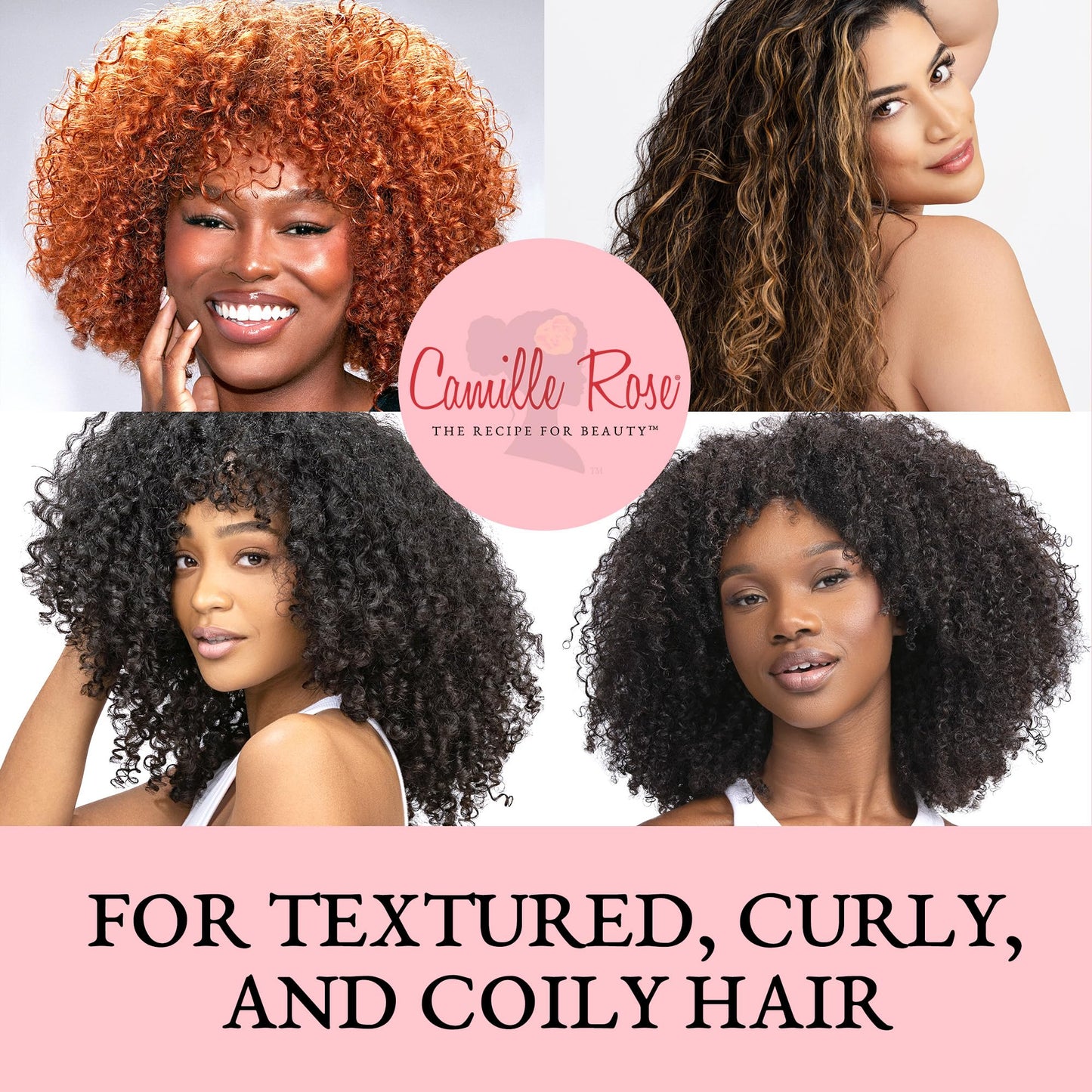 Camille Rose Guava Slip Detangling Shampoo, with Guava, Kakadu Plum and Avocado Oil to Detangle, Cleanse and Hydrate, for All Ha