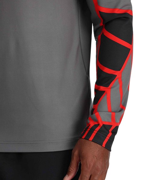 Spyder Men's Capitol Zip T-Neck, Polar
