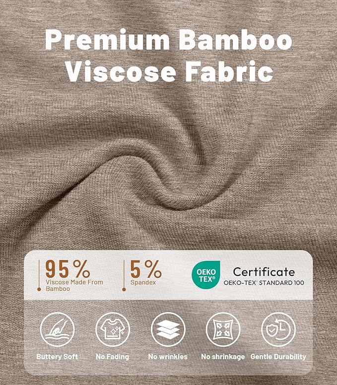 NACHILA Pajamas for Women-Viscose from Bamboo, Ribbed Racerback Tank Top Sexy Split Shorts Pajama Sets Cooling Sleep Cami Pjs