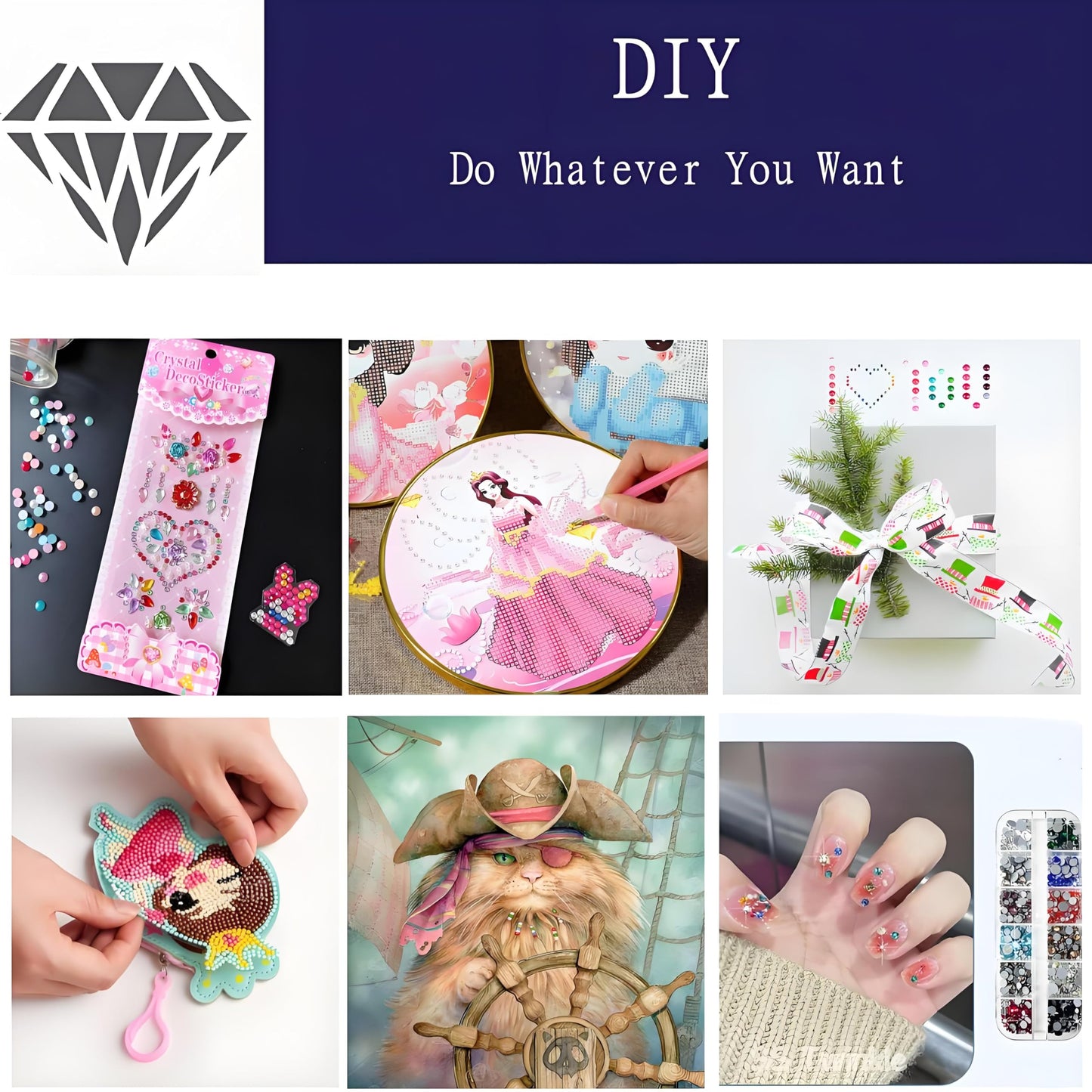 110 Colors Diamond Painting Beads 22200 Pieces 5d Round Drills Gem for Diamond Art DIY Art Accessories (Color Codes 3688 to 5200)